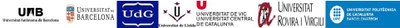 Logos universitats